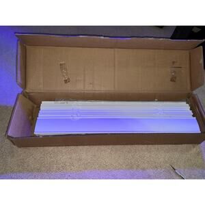 Lumio 2” slat faux wood cordless blinds 23” X 64”